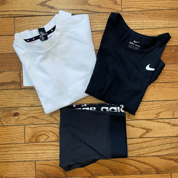 Athletic Tee Bundle, size 8-10 - Picture 1 of 14